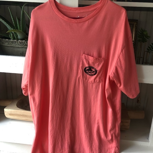 WORLD WIDE SPORTSMAN OFFSHORE ANGLER FISHING T-SHIRT CORAL COLOR XL - Picture 3 of 6